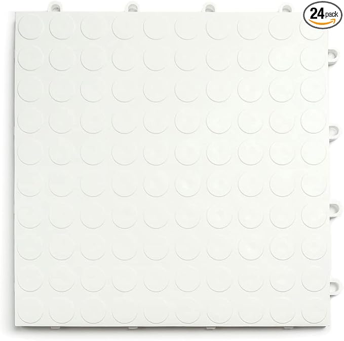 Big Floors GarageDeck Coin Pattern, Durable Copolymer Interlocking Modular by BigFloors