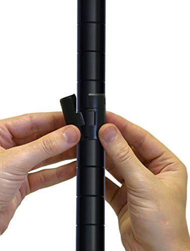 Omega 12" Deep x 60" Wide x 36" High 3 Tier Black Starter Shelving Unit - Image 3