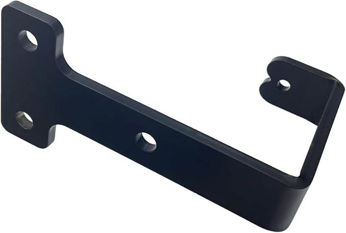 4 PCS black heavy duty metal flat j hooks - Image 5
