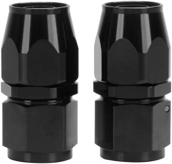LokoCar 4AN Hose End Fitting 0 Degree Straight Swivel by GetToKnowEachOther