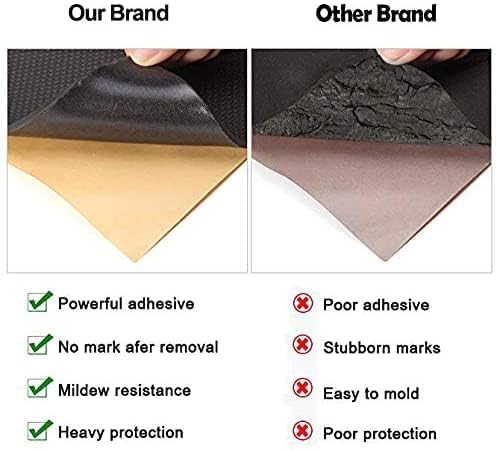 Car Door Protector Bump Body Guard, 1/4" Sectional Foam Sticking Garage Wall - Image 4