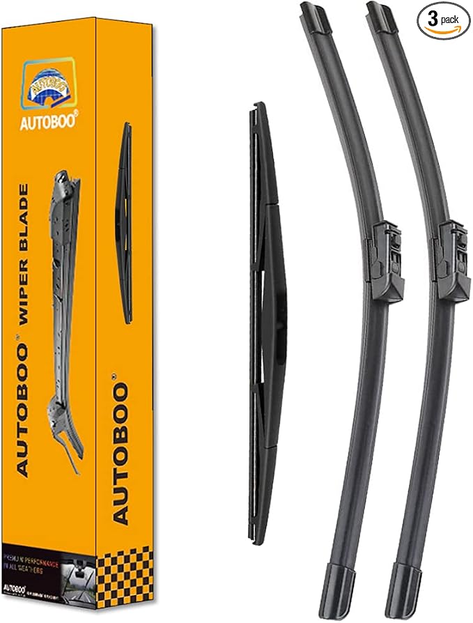 AUTOBOO 24"+18" Windshield Wipers by AUTOBOO