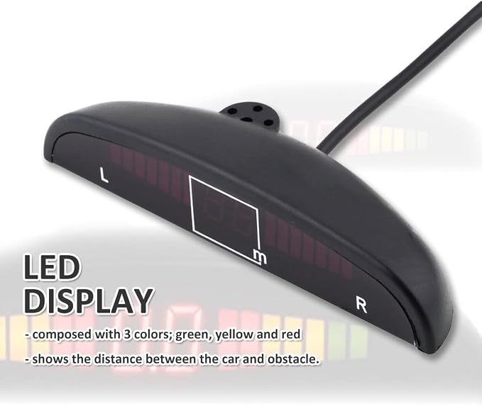 ZONETECH Car Reverse Backup Radar System - Image 3