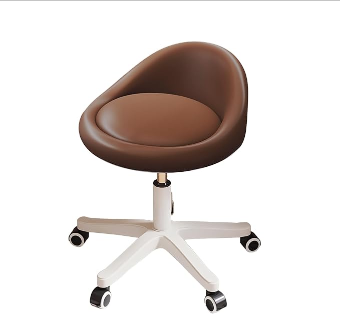 Rolling Stool Set of 6 Rolling Hydraulic Salon Stool - Image 7