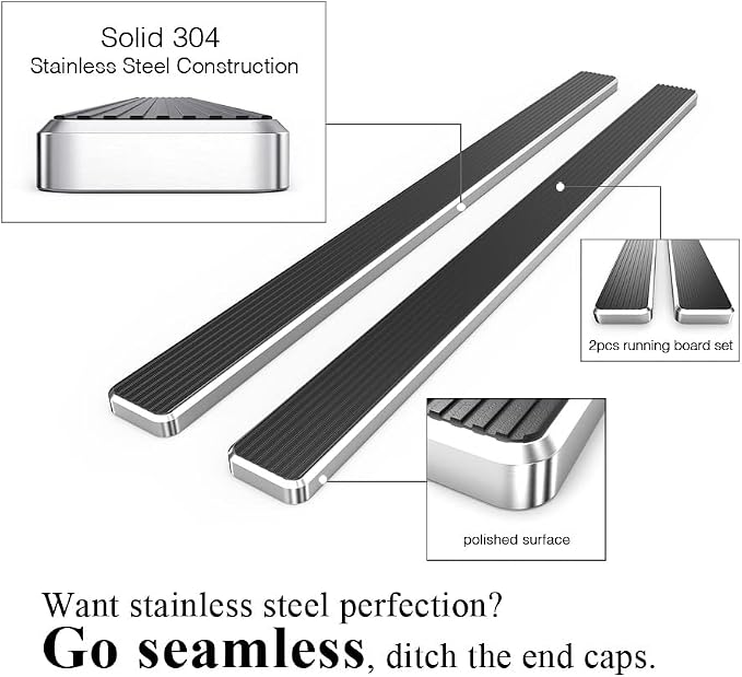 APS Wheel to Wheel Running Boards 5in Compatible - Image 5