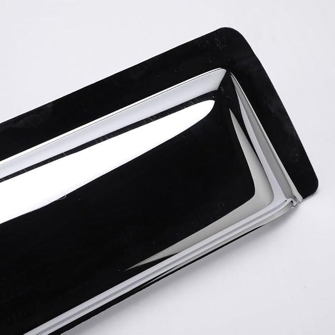 94953Y Chrome Side Window Visor Wind Vent Deflector - Image 8