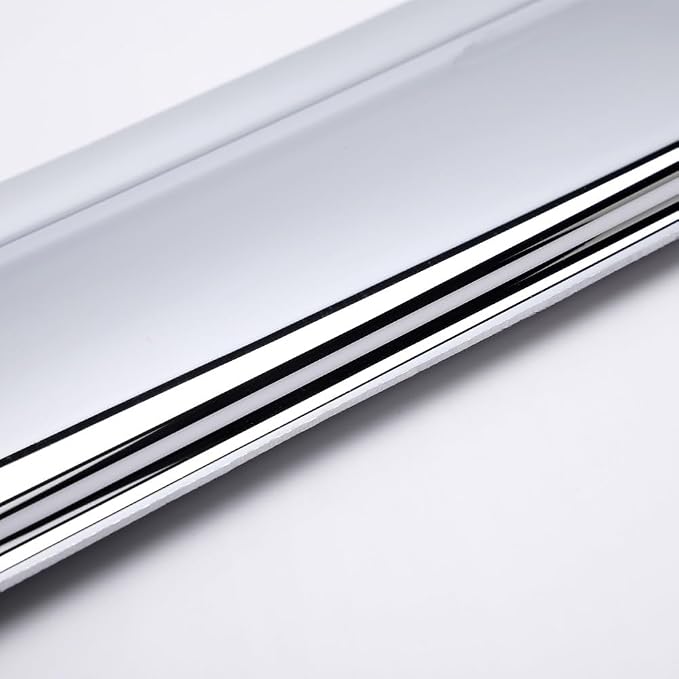 94966Y Chrome Side Window Visor Wind Vent Deflector, Chevy Suburban 1500 - Image 6