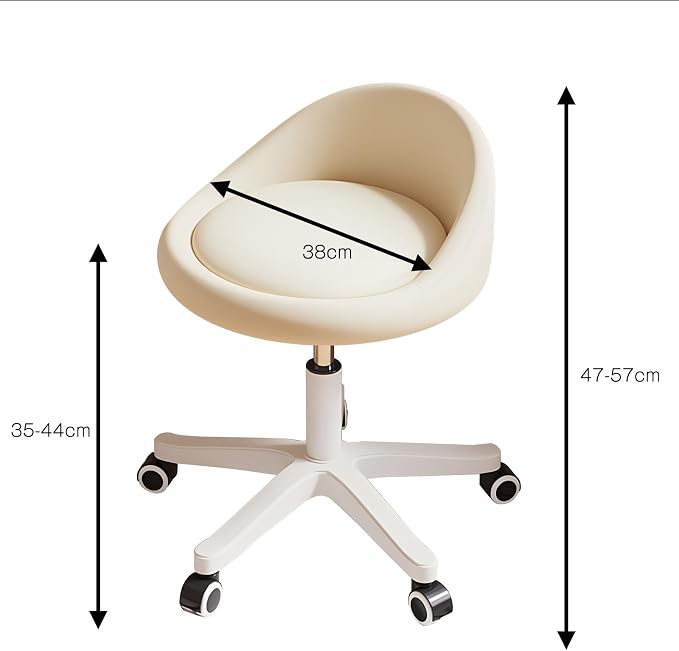 Rolling Stool Rolling Hydraulic Salon Stool - Image 2