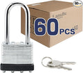 LanuBe Lock Laminated keyed Padlock, keyed Alike Locks, Long Shackle, Marked by LanuBe