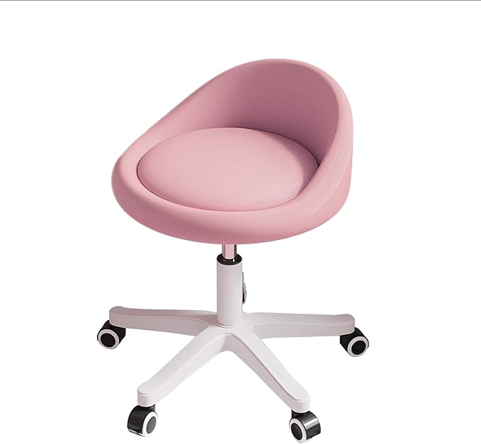 Rolling Stool Set of 6 Rolling Hydraulic Salon Stool - Image 8