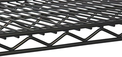 Omega 14" Deep x 48" Wide x 36" High 3 Tier Black Starter Shelving Unit - Image 2