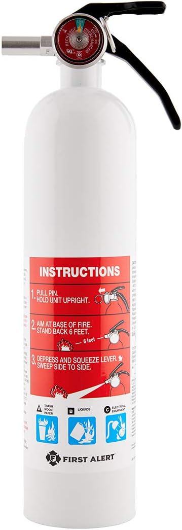 First Alert Fire Extinguisher | Marine Fire Extinguisher by FirstAlert