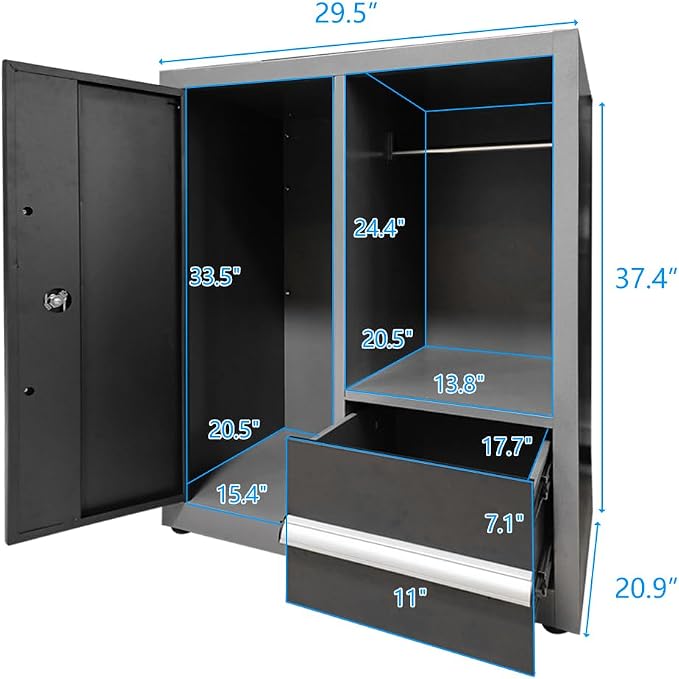 Garage Storage Cabinet Set System - Image 8