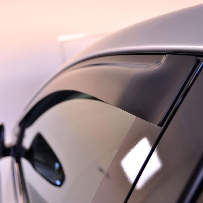 94194 Side Window Visor Wind Vent Deflector fit - Image 6