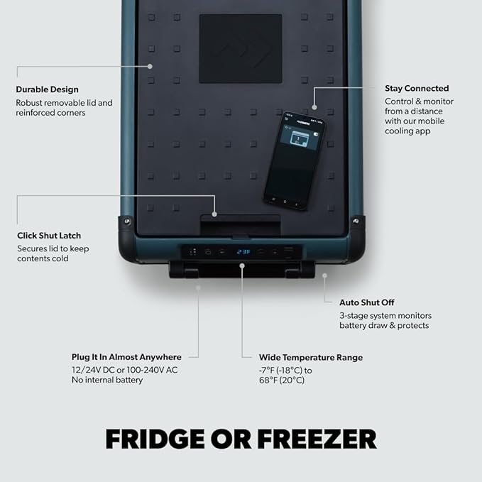 Dometic CFX2 57-Liter Portable Refrigerator and Freezer, Powered by AC/DC - Image 3