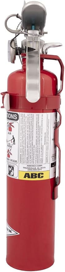 Amerex B417T ABC Dry Chemical Fire Extinguisher – 2.5 lb Rechargeable - Image 2