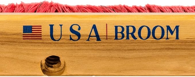 24" Soft Sweep Indoor Push Broom - Image 5