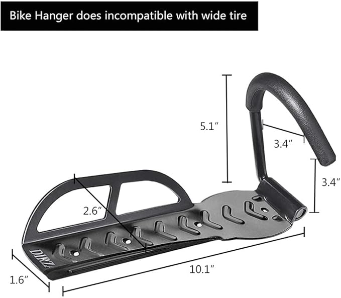 Dirza Bike Wall Mount Rack - Image 2