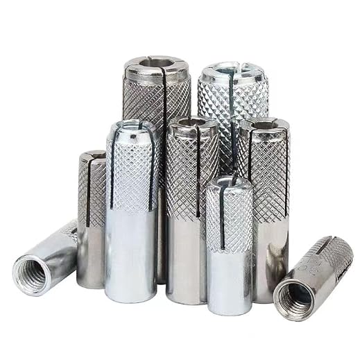 Wensilon 3/8"-16 Premium Zinc Plated Carbon Steel Drop in Anchors Assortment - Image 5