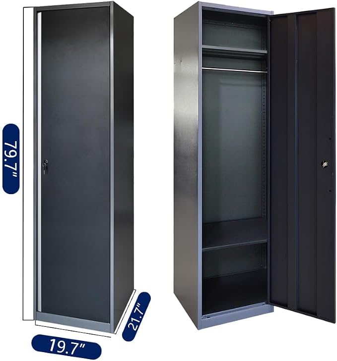 JZD Metal Workshop Cabinet System, Garage Organization Tools Storage, No Wall - Image 4