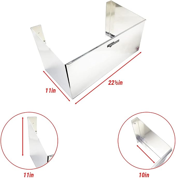 Pit Posse PP3344 Double Utility Jug Holder Storage Rack Shelf - Image 8