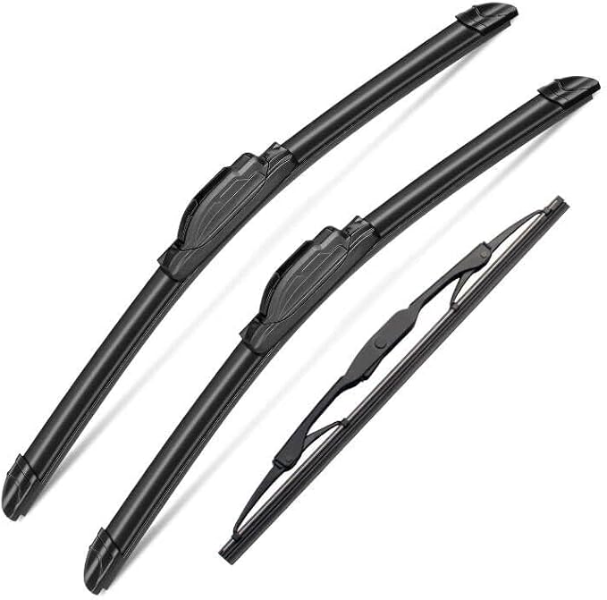 3Pcs Windshield Wipers for Dodge Grand Caravan 1996-2007, Chrysler Town & - Image 2