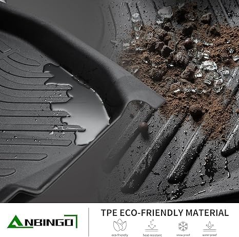 ANBINGO®-Floor Mats for Toyota Corolla 2008-2013, Corolla All Weather Car Mat - Image 5