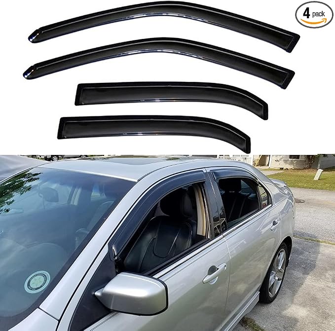 94550 Side Window Visor Wind Deflector by Puermto