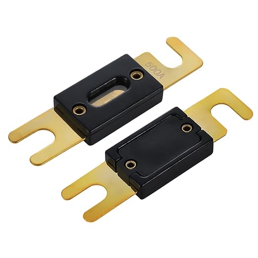 500A ANL Fuse 500 Amp Inline Blade Fuses 32V - Image 3