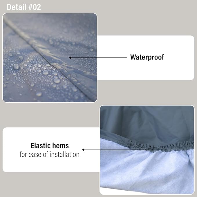 Supreme Full Car Cover – for Pontiac Lemans 1966-1977 Coupe 2-Door Semi Custom - Image 6