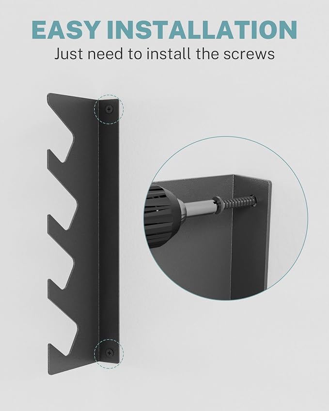 Garage Tool Organizer Wall Mount, Shed Yard Organization Racks - Image 4