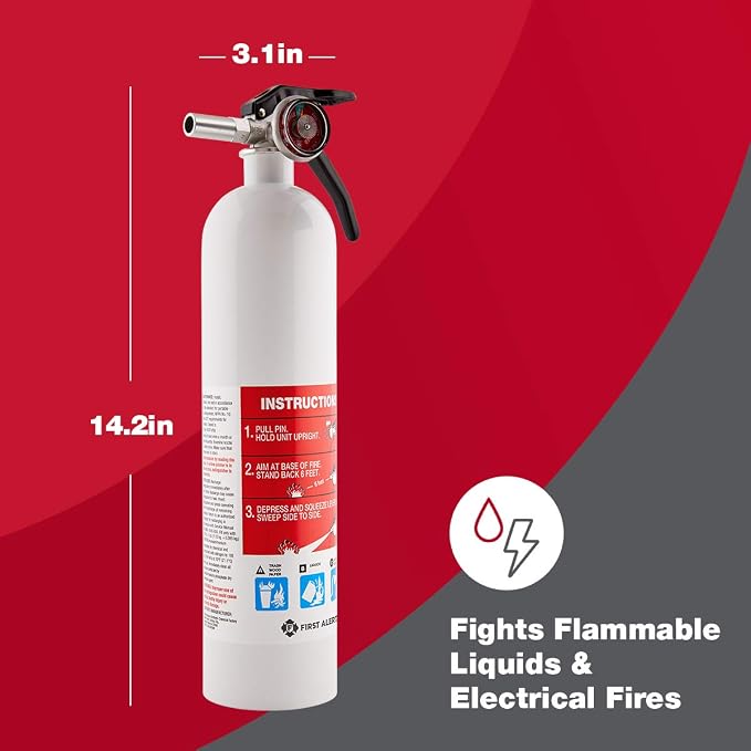 First Alert Fire Extinguisher | Marine Fire Extinguisher - Image 5