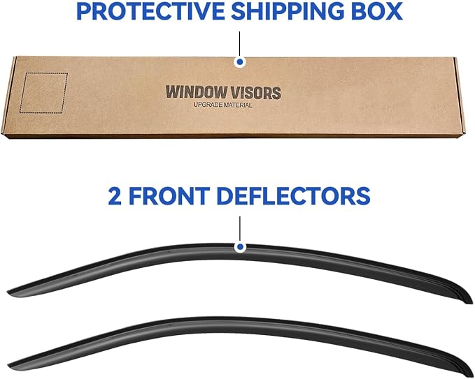 Window Visors Rain Guards Shield - Image 5