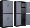Yizosh Metal Storage Locking Cabinet by Yizosh