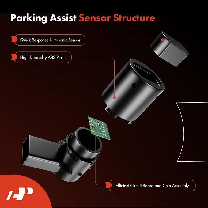 A-Premium 4-PC Reverse Backup Parking Assist Sensor Compatible - Image 4