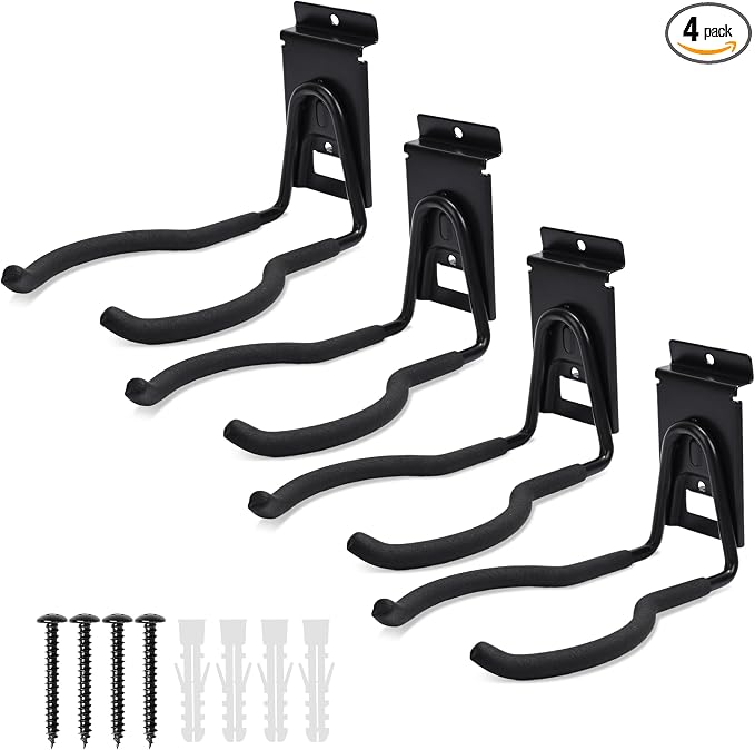 Slatwall Power Tool Hanger, Garage Garden Tool Hooks, Steel String Trimmer by Heevir