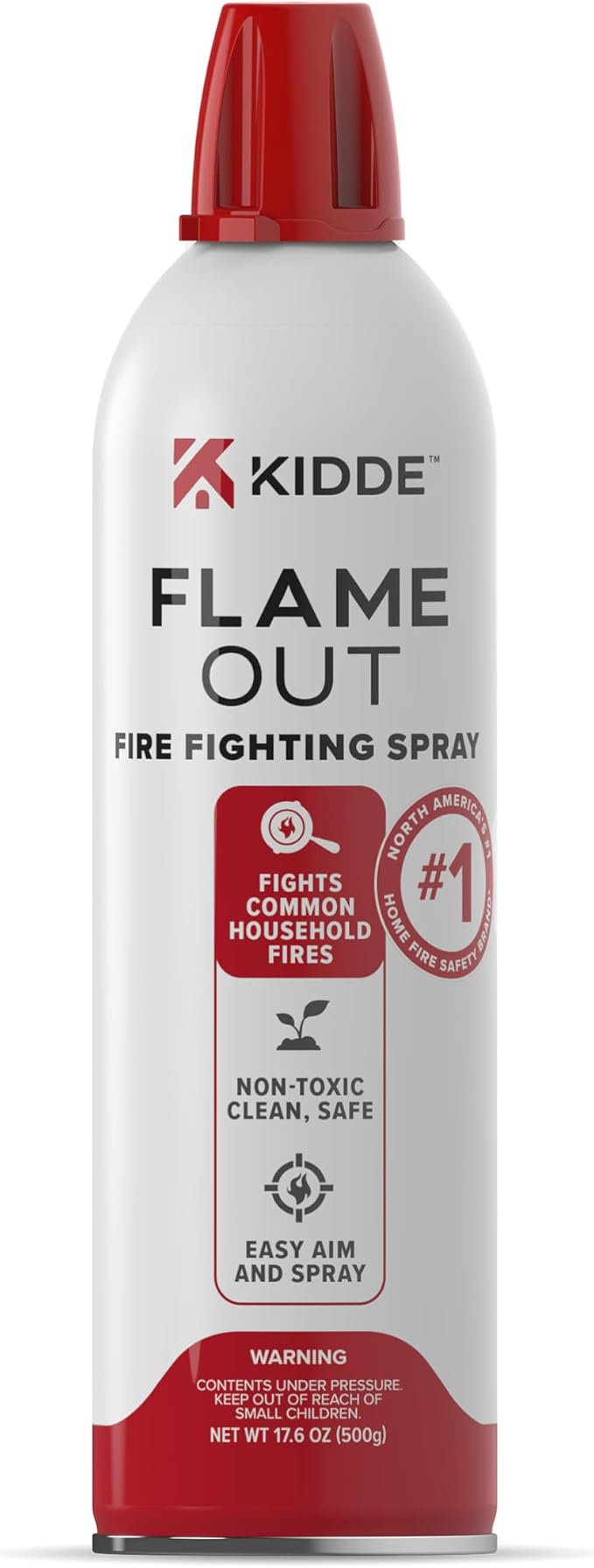 Kidde Flame Out Fire Fighting Spray, 17.6 oz, by Kidde