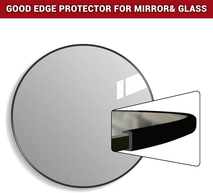Rubber Edge Trim, 3/16" Self Adhesive Flexible U Channel Edge Protecter - Image 6
