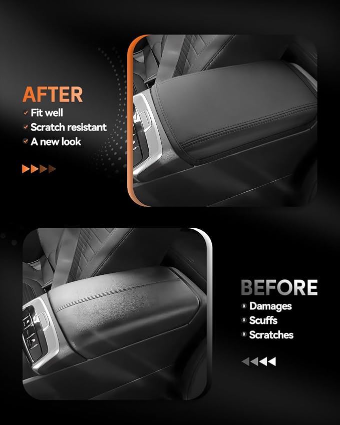 CDEFG for 2022-2025 Hyundai Santa Cruz Center Console Cover Armrest Box Cover - Image 3