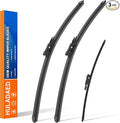 HULADAED® 24'' 19'' 12'' Windshield Wipers Replacement by HULADAED