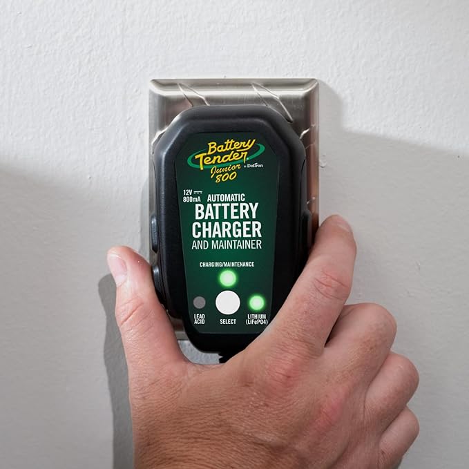 Battery Tender Junior 12V, 800mA Battery Charger and Maintainer - Image 4