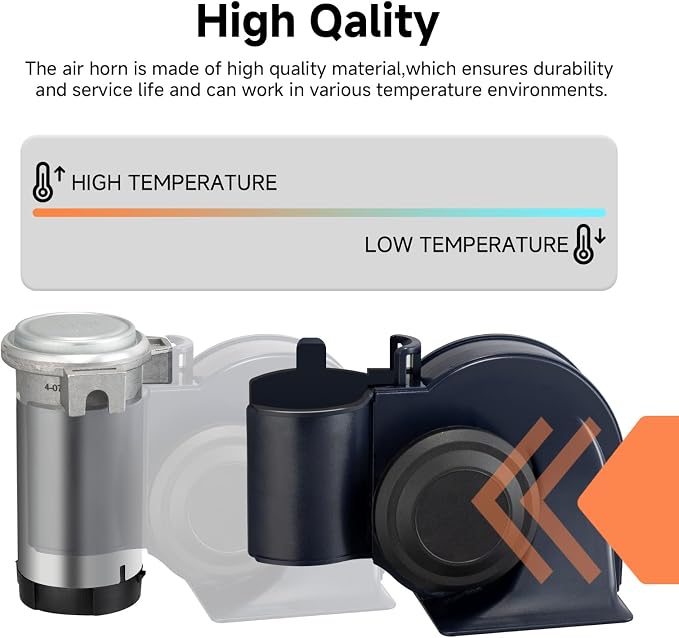 Air Horn 12V 150DB Loud Train Horn kit - Image 5