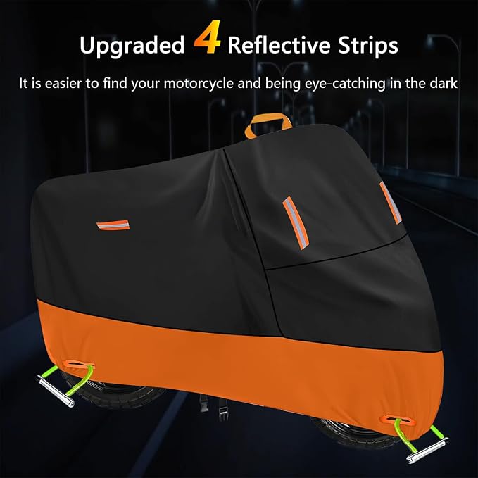 Mini Motorcycle Cover for Honda Grom MSX125, 300D Oxford Waterproof Storage - Image 5