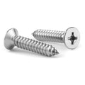 #4 x 3/4" Wood Screw 100Pcs 18-8 Stainless Steel Screws Flat Head Phillips Fast by SGTZH
