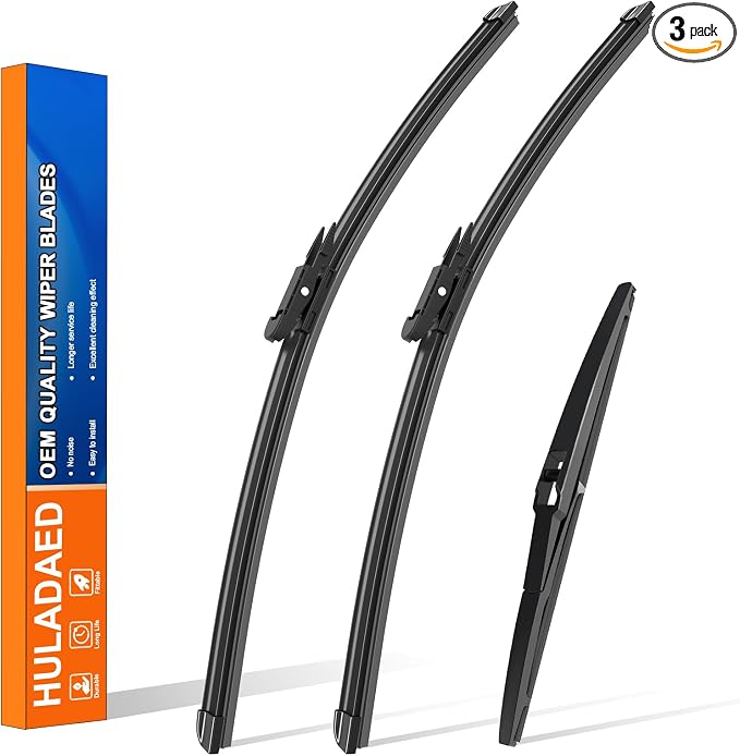 HULADAED® 28'' 28'' 12'' Windshield Wipers Replacement by HULADAED