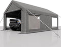 13 x 25FT Heavy Duty Carport by Curtainboro