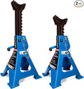 Car Jack Stands 2 Ton with Double Locking and Large Foot Base by GAOLLY