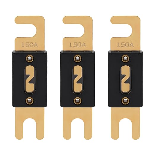 150A ANL Fuse 150 Amp Inline Blade Fuses 32V by VEXUNGA