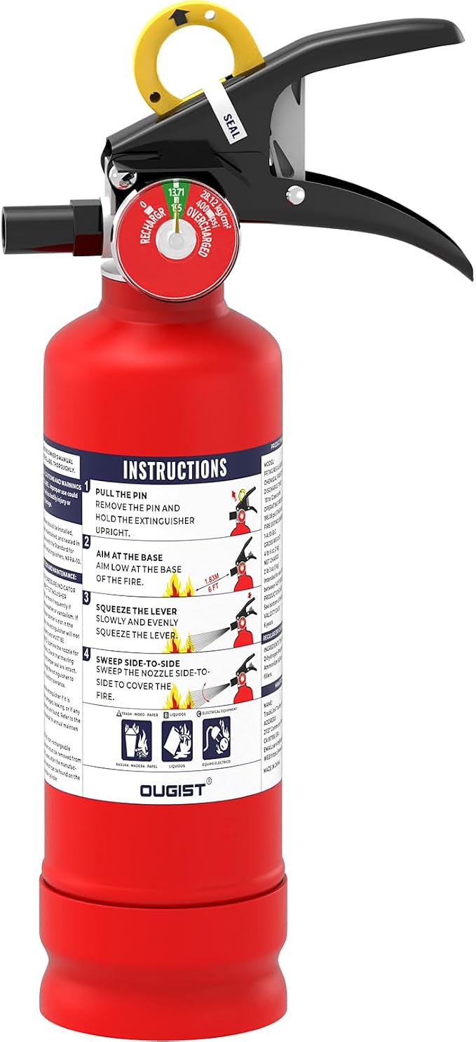 ABC Fire Extinguisher for Home & Vehicle by Ougist