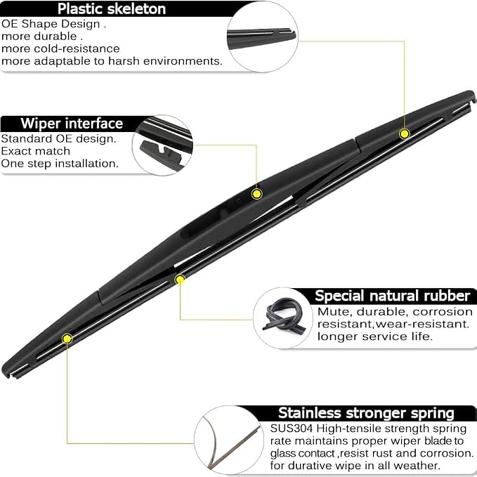 AUTOBOO 26"+16" Windshield Wipers - Image 2